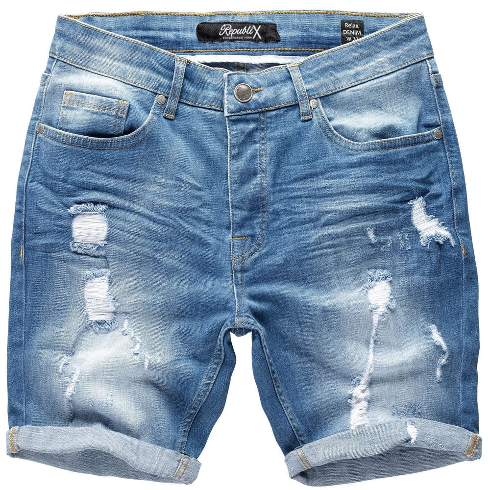 REPUBLIX Herren Jeansshorts