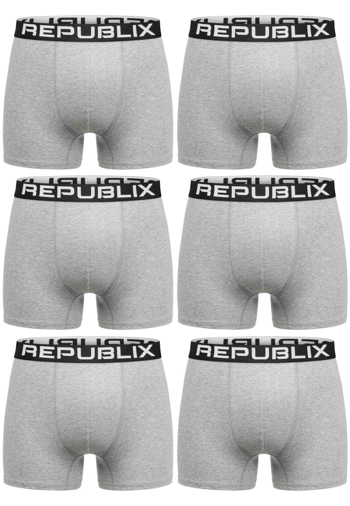 REPUBLIX Herren Don 2 6er Pack Boxershorts 6x0062