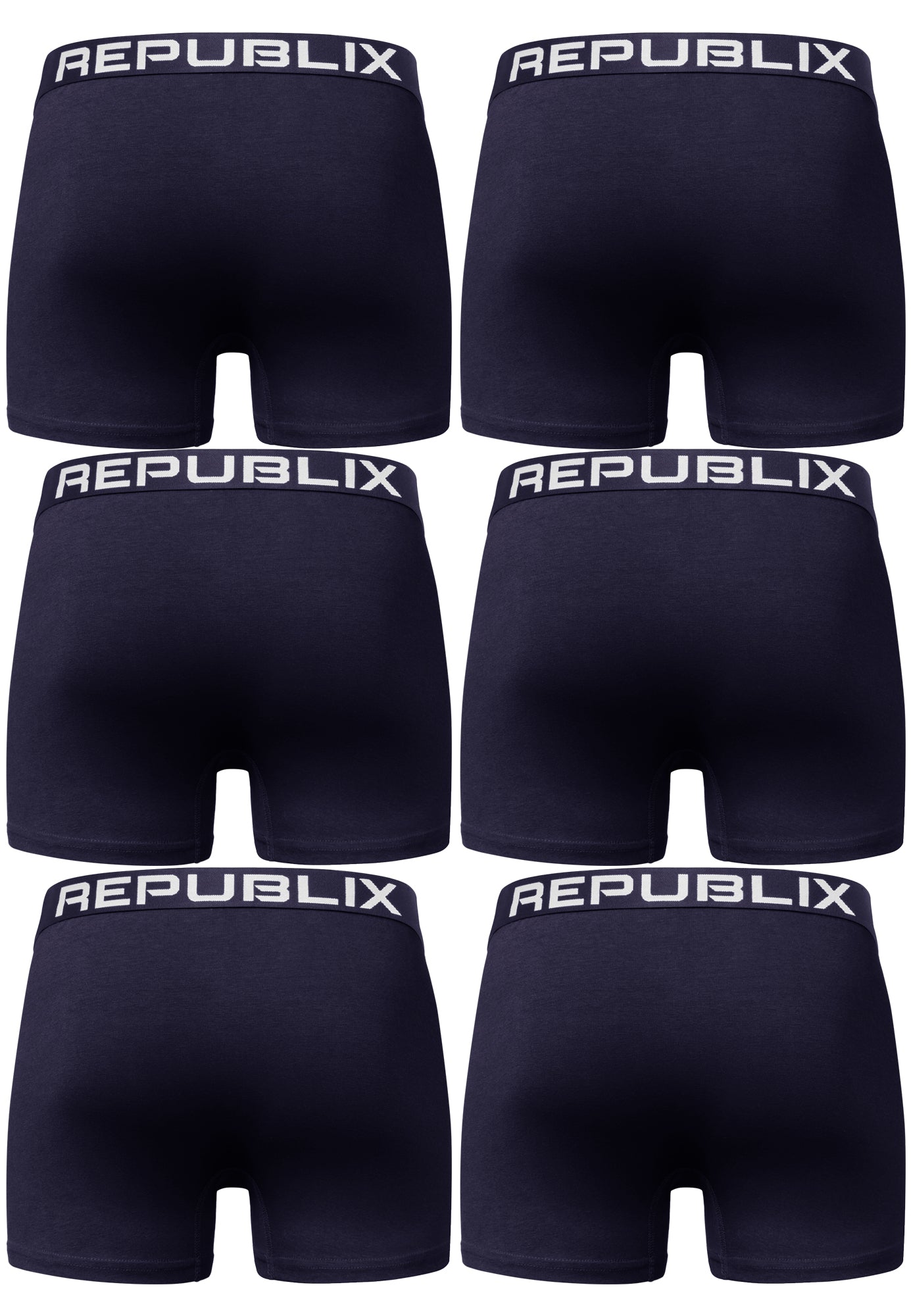 REPUBLIX Herren Don 2 6er Pack Boxershorts 6x0062