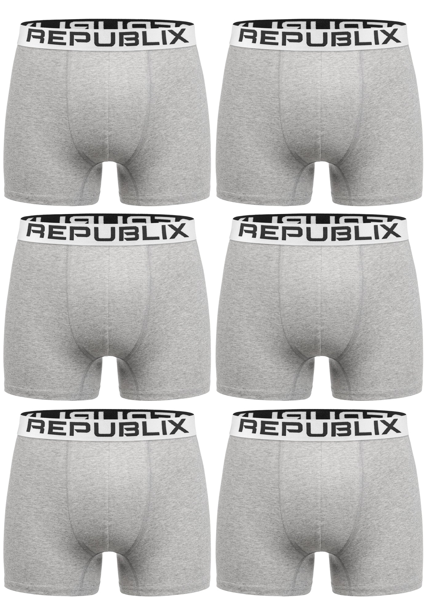 REPUBLIX Herren Don 2 6er Pack Boxershorts 6x0062