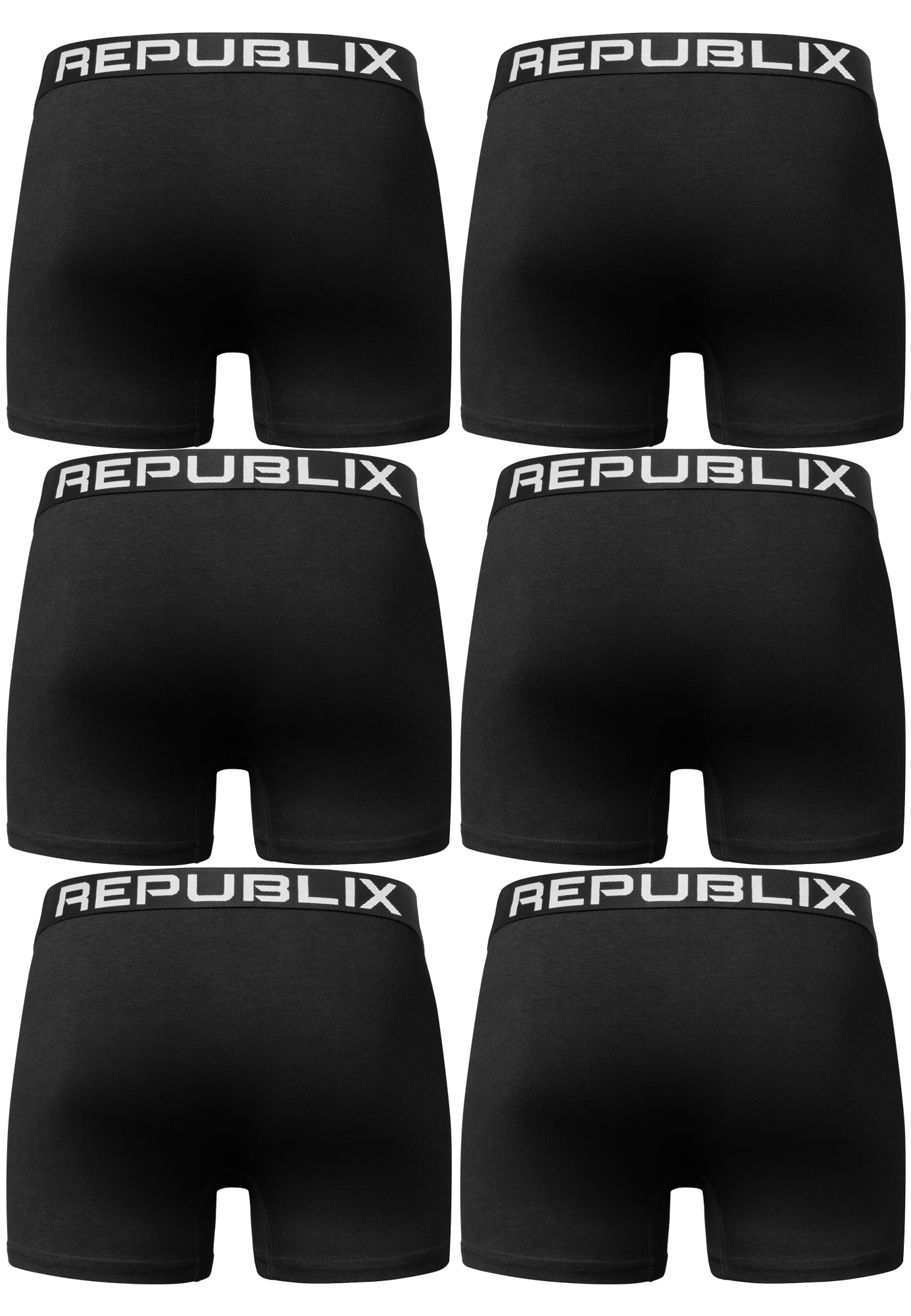 REPUBLIX Herren Don 2 6er Pack Boxershorts 6x0062
