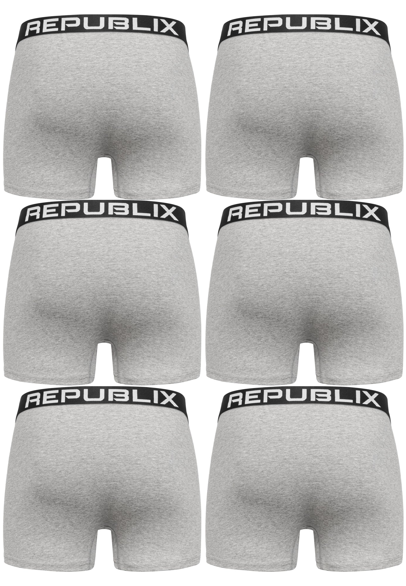 REPUBLIX Herren Don 2 6er Pack Boxershorts 6x0062
