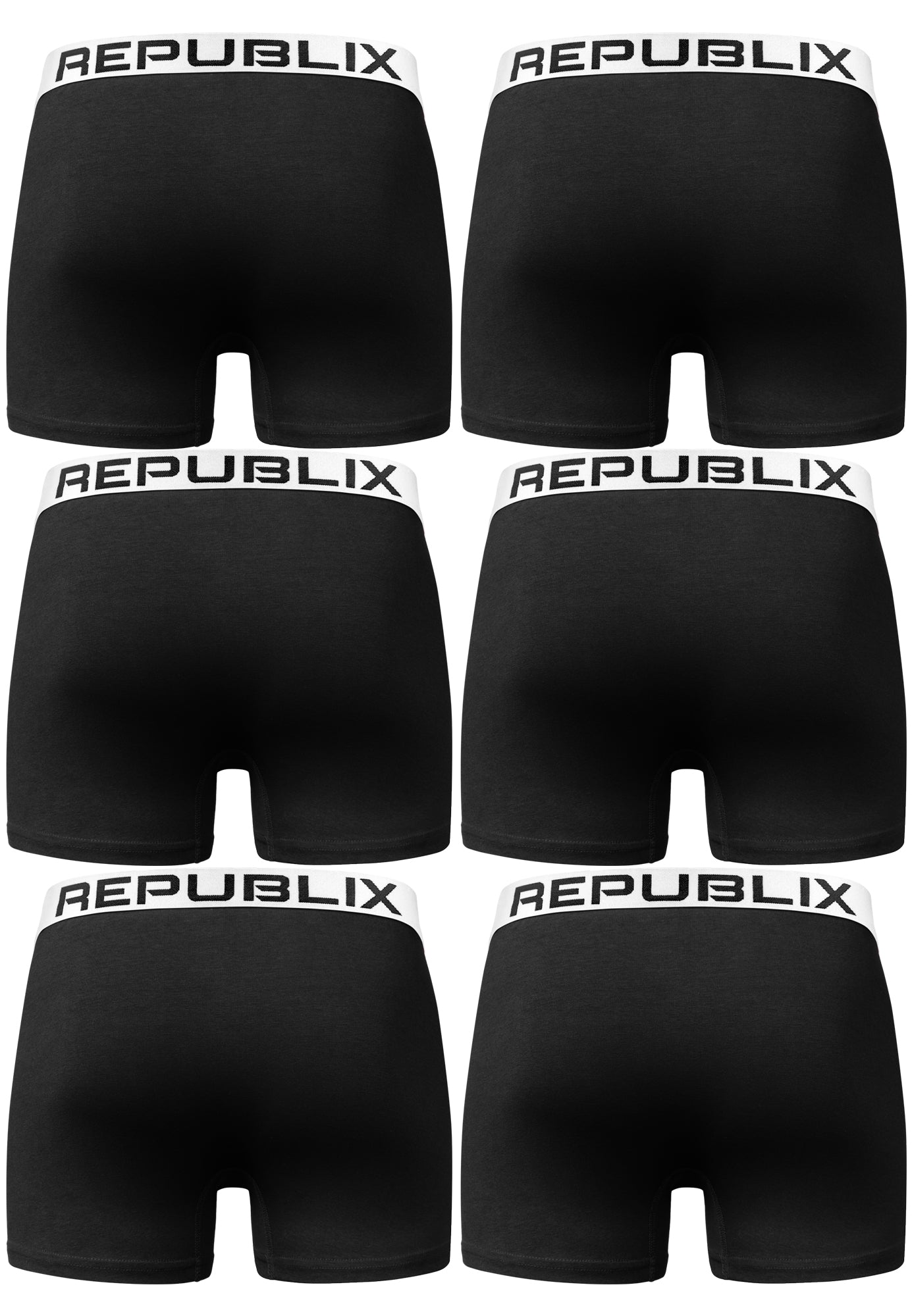 REPUBLIX Herren Don 2 6er Pack Boxershorts 6x0062